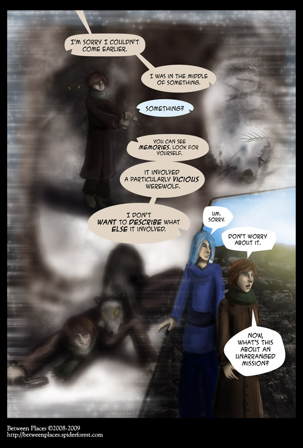 Chapter one, page three - Omgwtfflashback