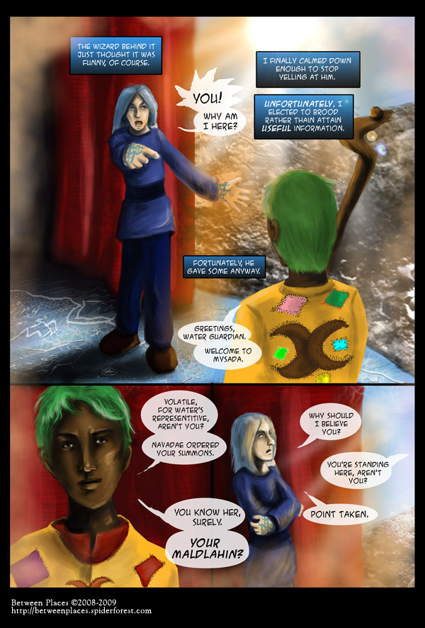 Chapter one - page sixteen - Summoned